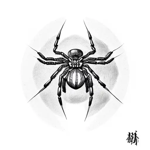 spider from the phantom troupe tattoo design idea
