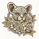 quiet steps confidently towards the dream tattoo design idea