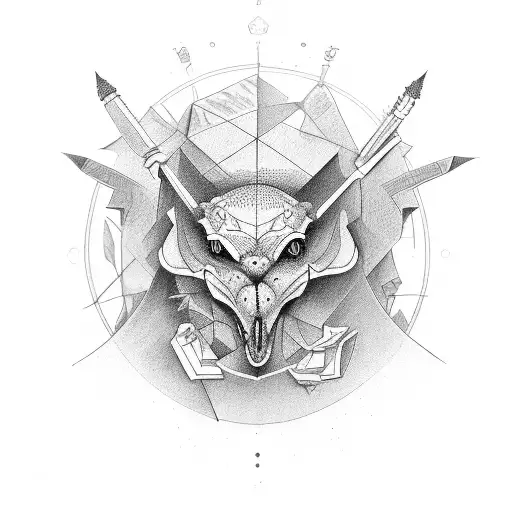 word family in italian tattoo design idea