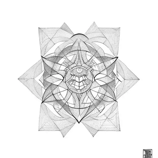 pisces, 23rd february 1999, 6:30am, metatron's cube tattoo tattoo design idea