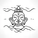 Buddha tattoo design idea
