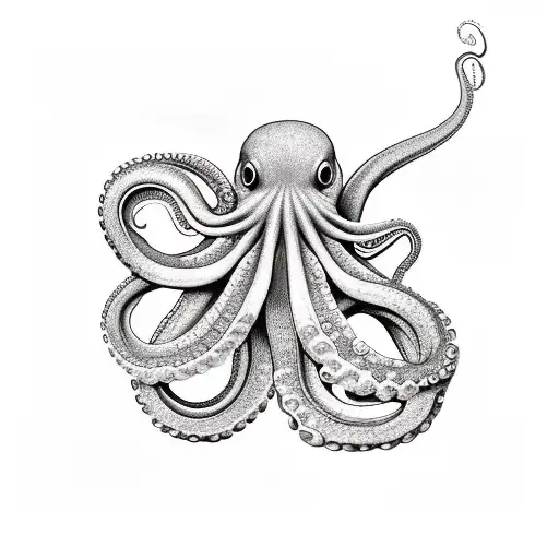 Realistic Octopus Tattoo by Rember, Dark Age Tattoo Studio : Tattoos