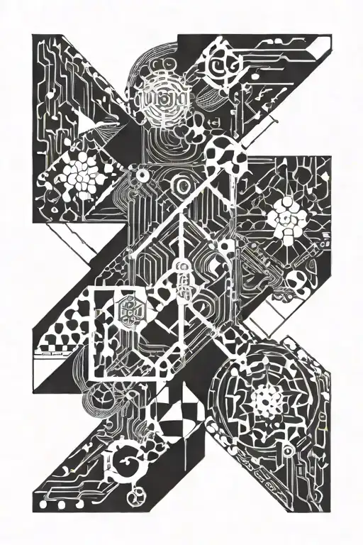 Uranium rebellion and mystery tour art tattoo design idea