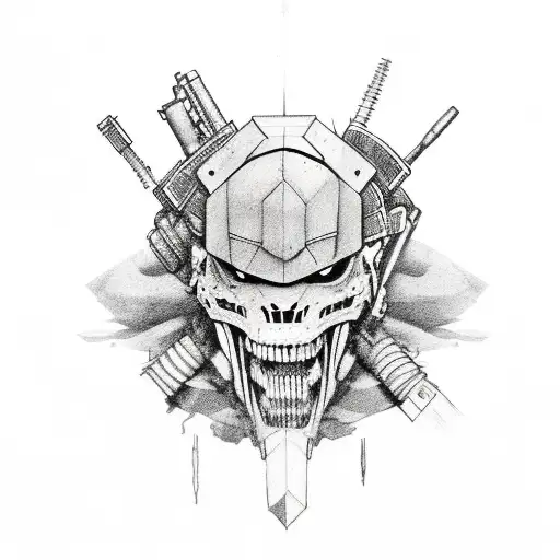 hybrid theory soldier tattoo design idea