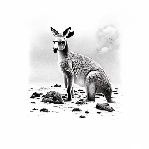 twelve apostles, Great ocean Road, Asutralia. Big sailboat in the ocean. coral reef. meremaid. kangaroo. "it is good" tattoo design idea
