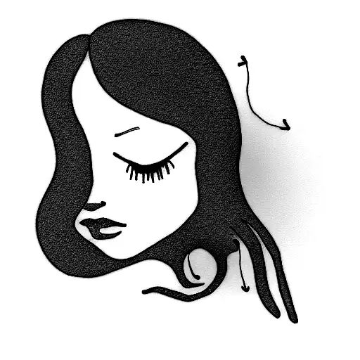 based on the song nightwsimming by REM tattoo design idea