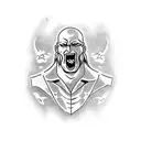 giant with witcher tattoo design idea