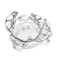 a crab tattoo design idea