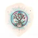 money tree tattoo design idea