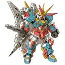 gundam tattoo design idea
