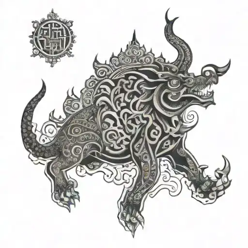 thai tattoo sak yant tattoo design idea