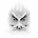 Tree acacia tattoo design idea