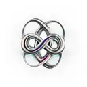 Infinity Symbol tattoo design idea