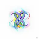 Infinity Symbol tattoo design idea