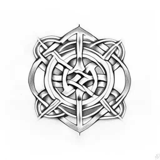 Celtic Knot tattoo design idea