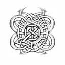 Celtic Knot tattoo design idea