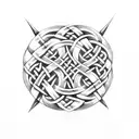 Celtic Knot tattoo design idea