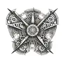 propeller tattoo design idea