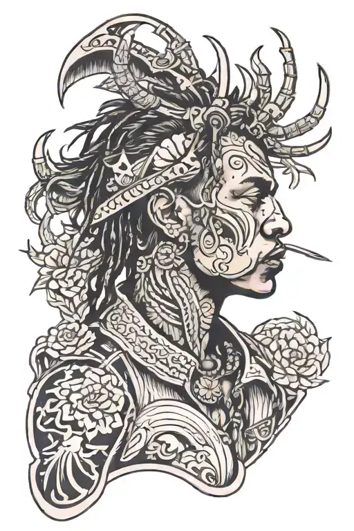 Travis Scott  tattoo design idea