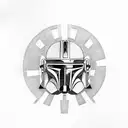 star wars mandalorian tattoo design idea