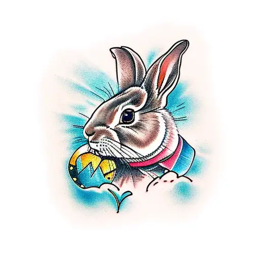 Ashleigh Louise Tattoo - Simple but super cute little rabbit! A pleasure as  always Sarah🖤 . . . @sailorsgrave.tattoostudio #attoo #tattooartist  #cutetattoo #tattoosofinstagram #flowertattio #rabbittattoo #tattoodesign  #simpletattoo #wristtattoo ...