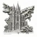 Designing a detailed arm sleeve tattoo that incorporates cathedrals and Leonardo da Vinci involves seamlessly blending t tattoo design idea