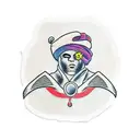 ski mask tattoo design idea