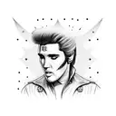 elvis tcb tattoo design idea