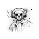 elvis tcb tattoo design idea