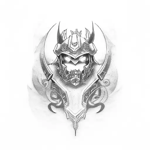world ow warcraft tattoo design idea