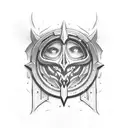 world ow warcraft tattoo design idea