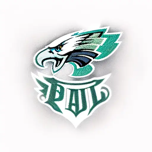 philadelphia eagles tattoo design idea