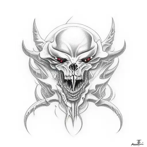 Amari is vs diablo tattoo design idea
