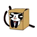 schrodinger cat tattoo design idea