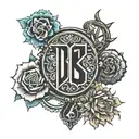 BTS logo tattoo design idea