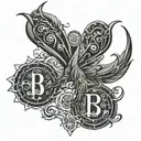 BTS logo tattoo design idea