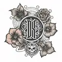 BTS logo tattoo design idea