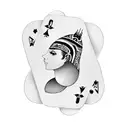 playing card tattoo design idea