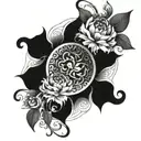 mind body soul tattoo design idea