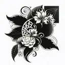 mind body soul tattoo design idea