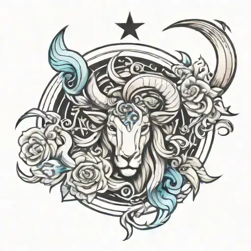 Leo Sun, Gemini moon and Aries rising  tattoo design idea