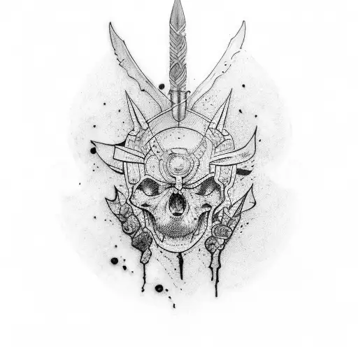 "0311" with bullet penetrating "11" from the right tattoo design idea