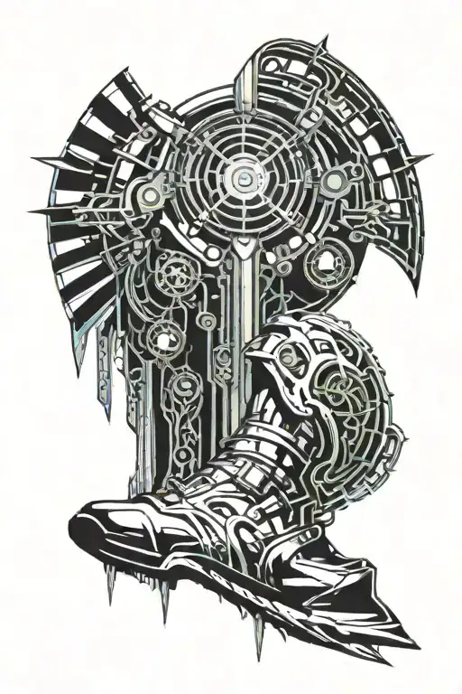 Belt of truth Breastplate of righteousness Shoes of the gospel of peace Shield of faith Helmet of salvation Sword of the tattoo design idea