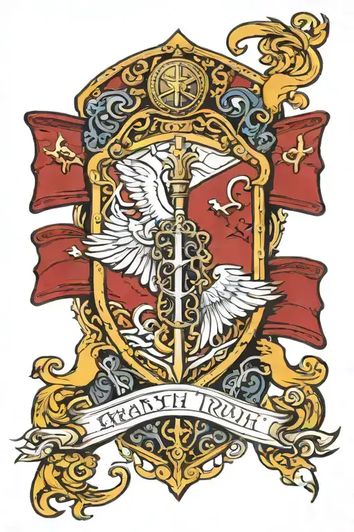 Belt of truth Breastplate of righteousness Shoes of the gospel of peace Shield of faith Helmet of salvation Sword of the tattoo design idea