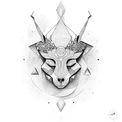 virgo arie tattoo design idea