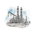 oilfield tattoo design idea