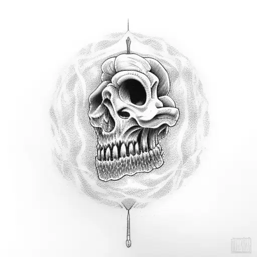 dental doctor from hell tattoo design idea
