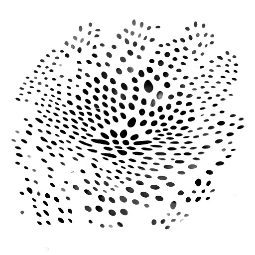 A minimalist tattoo of a dog's paw print with the phrase 'Forever Faithful' tattoo design idea