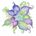 Henna tattoo design idea