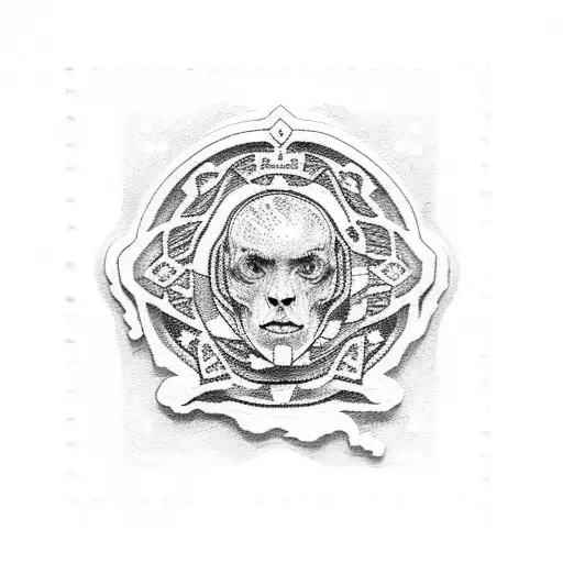 stamp for England  tattoo design idea